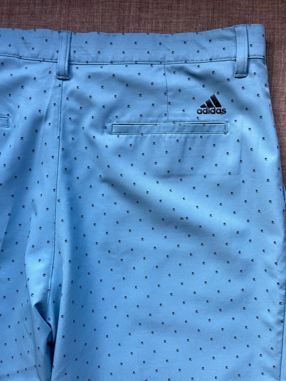Adidas Primegreen Golf Shorts Blue 36